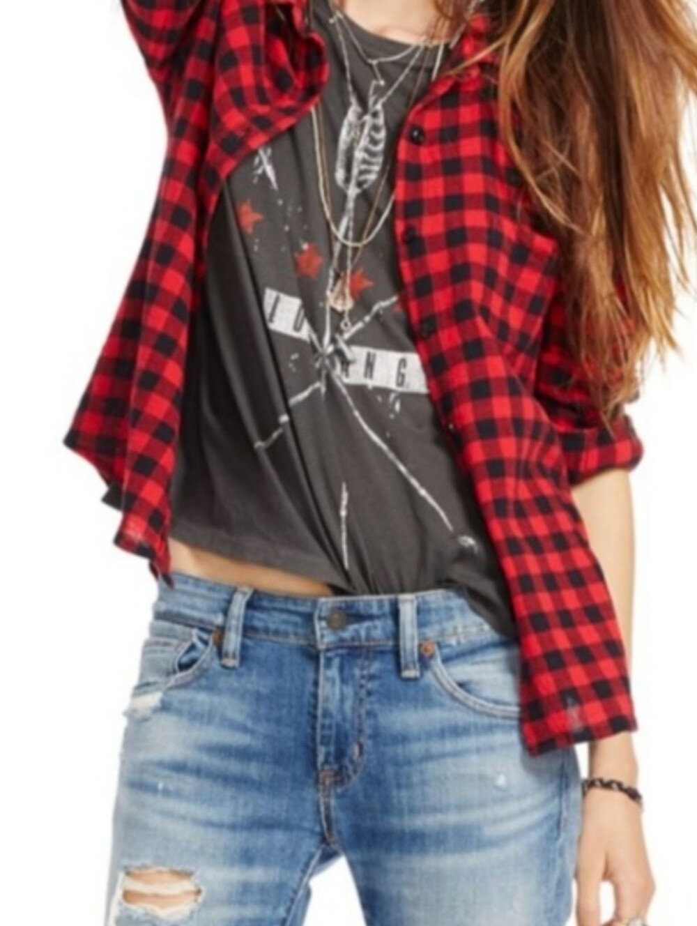 Denim & Supply Ralph Lauren Tomboy Buffalo Check Shirt